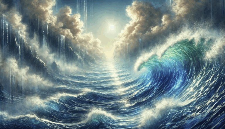 바다 꿈 해몽 7가지｜맑은 바닷물과 높은 파도가 의미하는 감정과 변화의 흐름